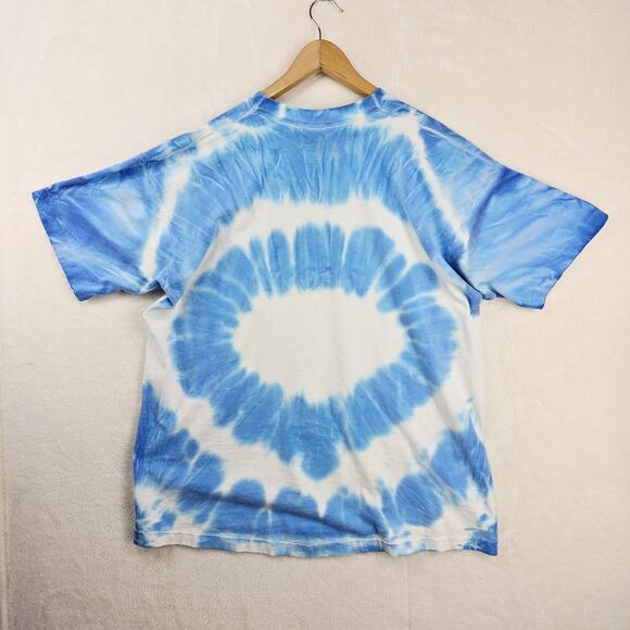 Vtg Wile E Coyote Its Cool Looney Tunes Shirt XXL Single Stitch USA 90s Tie Dye - Picture 10 of 12